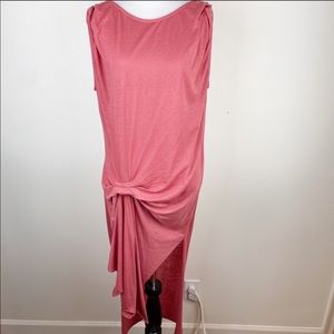 All Saints Cotton Sleeveless Casual Midi Dress Med